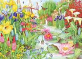 Falcon - Flower Show: The Water Garden 1000 Piece Jigsaw Puzzle